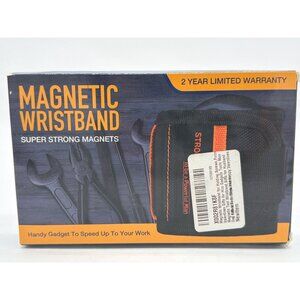 Magnetic Wristband With Super Strong Magnets For Tools & Screws  Adjustable Fit